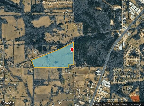 17104 County Road 1100, Flint, TX Parcel Map