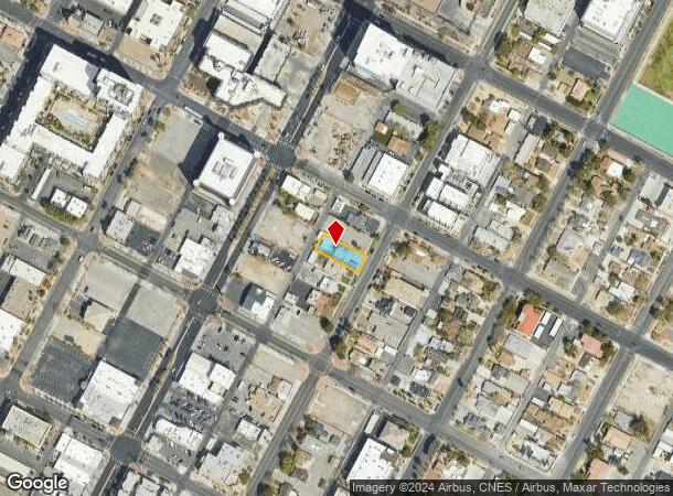  608 S 6Th St, Las Vegas, NV Parcel Map