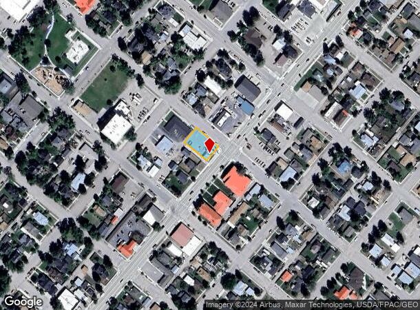  205 S Atlantic St, Dillon, MT Parcel Map