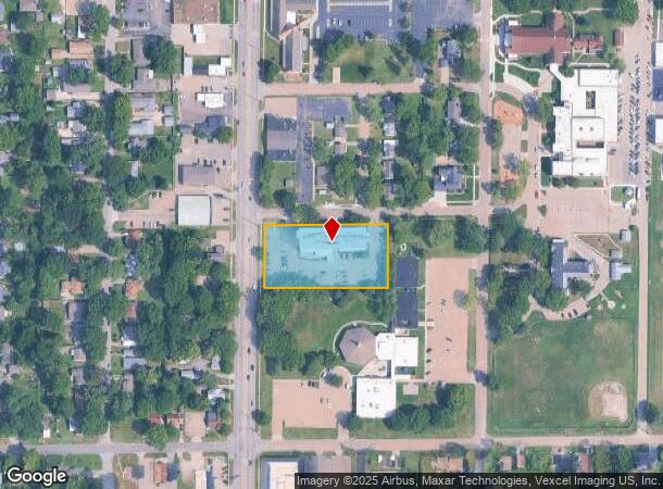 3805 Sw 18Th St, Topeka, KS Parcel Map