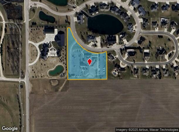  1953 Waterfall Dr, Nappanee, IN Parcel Map