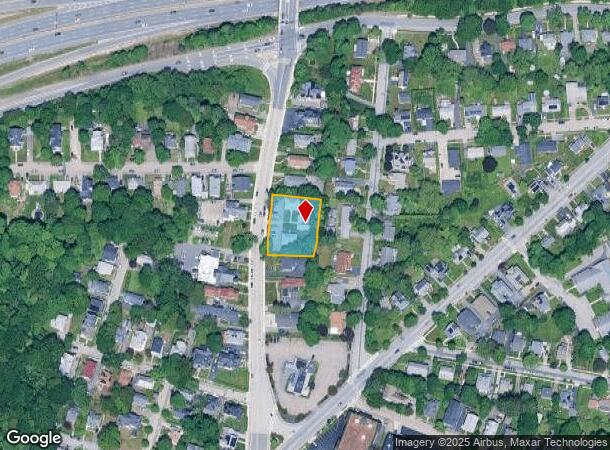 27 Burncoat St, Worcester, MA Parcel Map