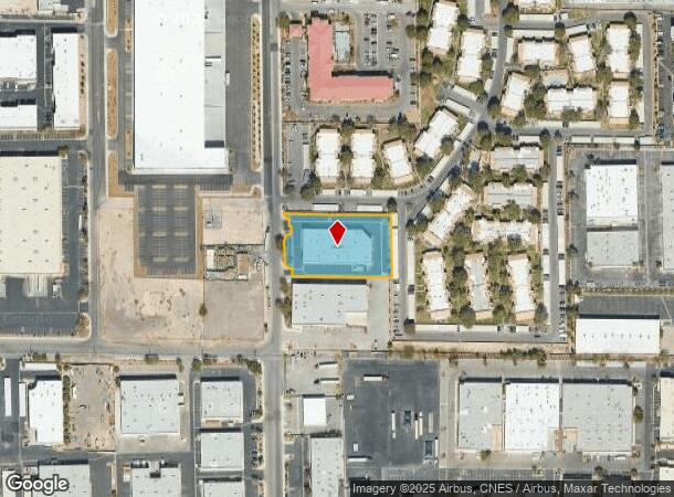  6630 Surrey St, Las Vegas, NV Parcel Map