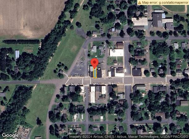  422 4Th St, Centuria, WI Parcel Map