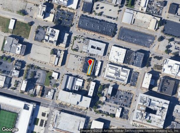 1909 Locust St, Saint Louis, MO Parcel Map