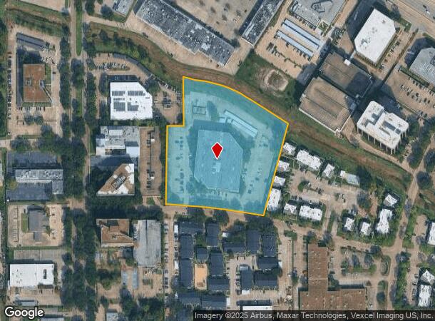 7676 Hillmont St, Houston, TX Parcel Map