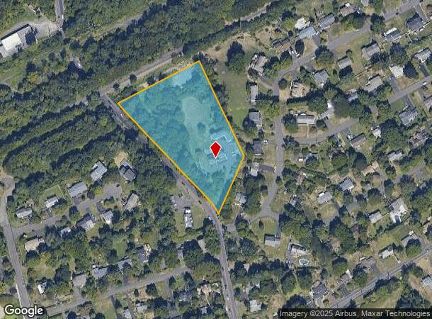 413 N Pine St, Langhorne, PA Parcel Map
