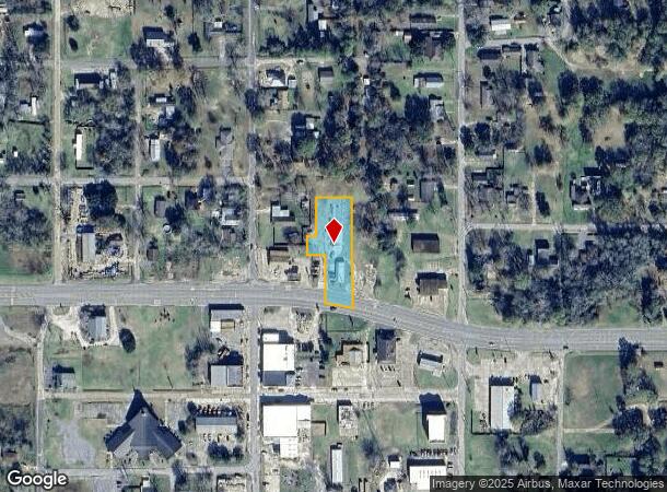  660 Highway 105 W, Sour Lake, TX Parcel Map