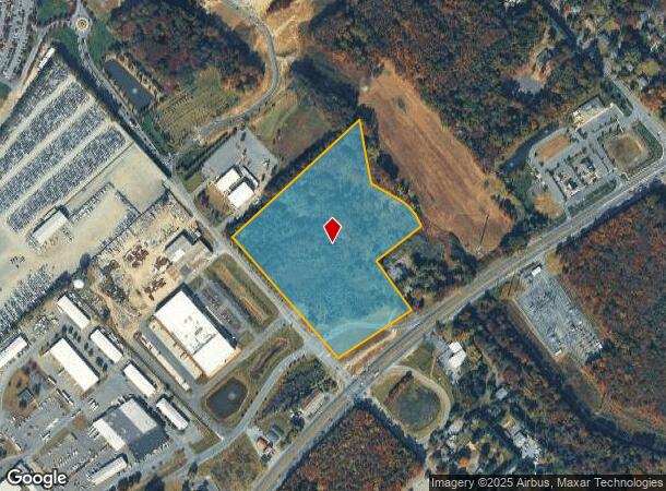 120 N Main St, Pennington, NJ Parcel Map