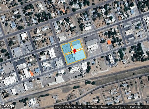  104 N 2Nd St, Alpine, TX Parcel Map