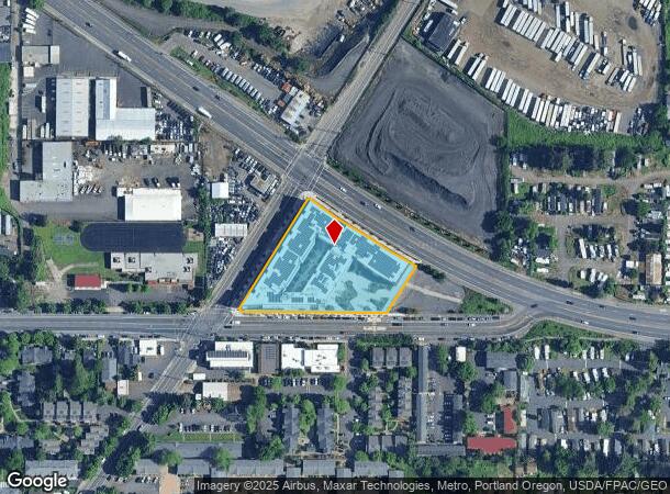 6735 Ne Killingsworth St, Portland, OR Parcel Map