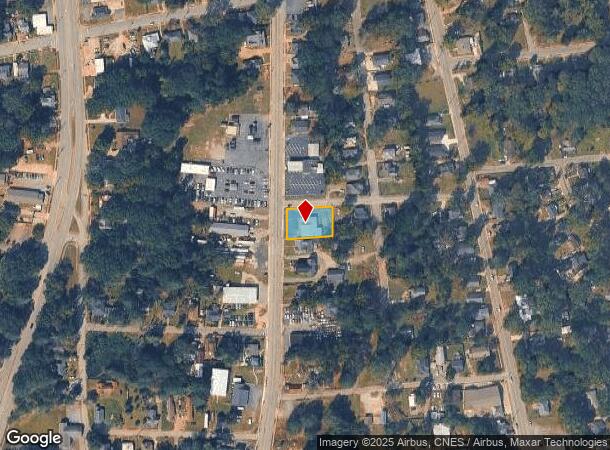  1603 S Main St, Anderson, SC Parcel Map