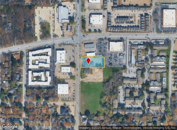 1228 Precinct Line Rd, Hurst, TX Parcel Map