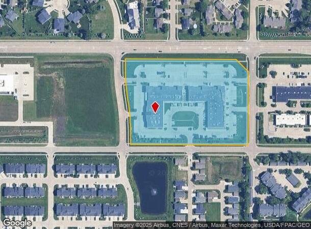  9500 University Ave, West Des Moines, IA Parcel Map