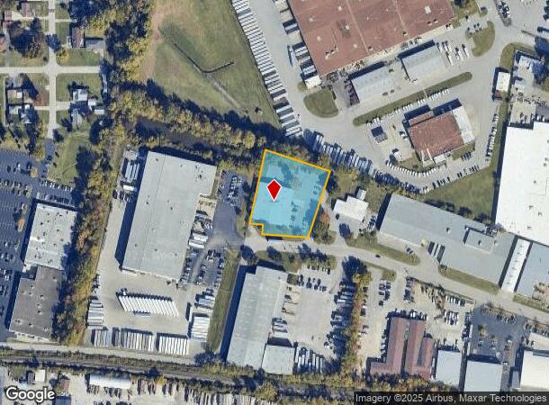  3405 Robards Ct, Louisville, KY Parcel Map