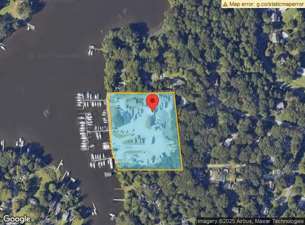  1343 Old Water Oak Point Rd, Pasadena, MD Parcel Map