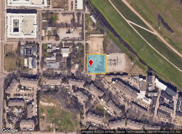 301 E Greenbriar Ln, Dallas, TX Parcel Map