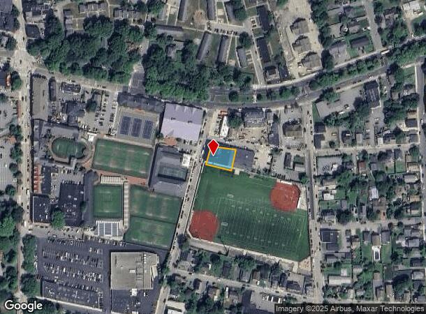  8 Freebody St, Newport, RI Parcel Map