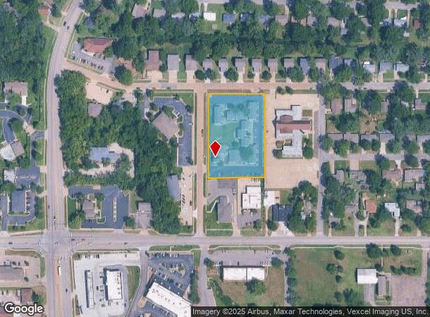 3640 Sw Plass Ave, Topeka, KS Parcel Map