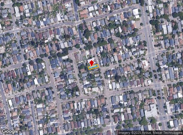 3216 Baker St, Berkeley, CA Parcel Map