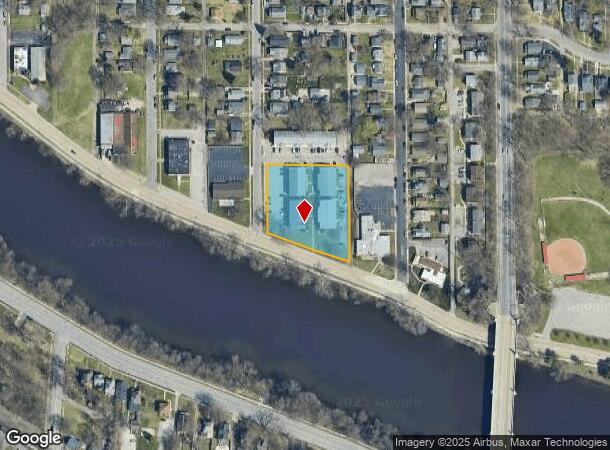  1405 Northside Blvd, South Bend, IN Parcel Map