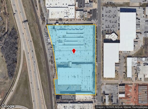  4041 N Santa Fe Ave, Oklahoma City, OK Parcel Map