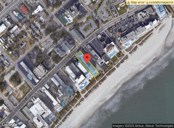  703 S Ocean Blvd, Myrtle Beach, SC Parcel Map