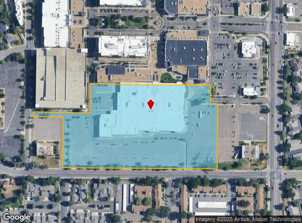  7001 S University Blvd, Centennial, CO Parcel Map
