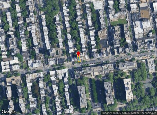 491 Myrtle Ave, Brooklyn, NY Parcel Map