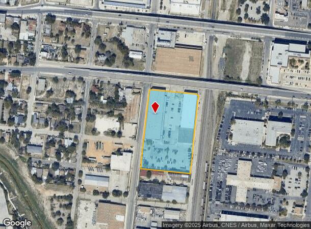  222 S Comal, San Antonio, TX Parcel Map