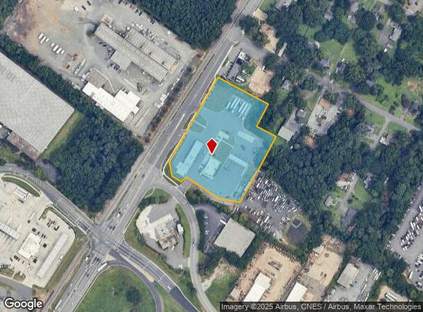  4800 N Graham St, Charlotte, NC Parcel Map