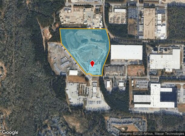  1034 Citizens Pkwy, Morrow, GA Parcel Map