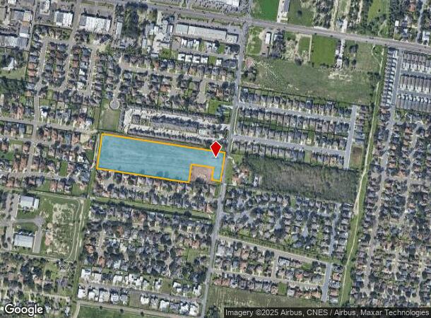 1605 N Taylor Rd, Mission, TX Parcel Map