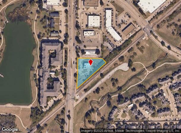 2126 N Josey Ln, Carrollton, TX Parcel Map