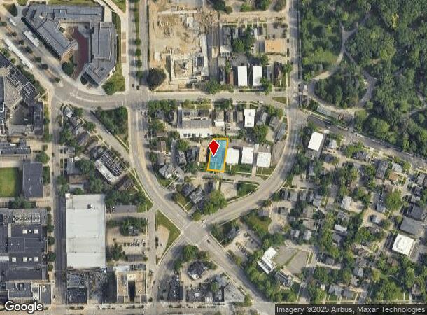 1321 Wilmot St, Ann Arbor, MI Parcel Map