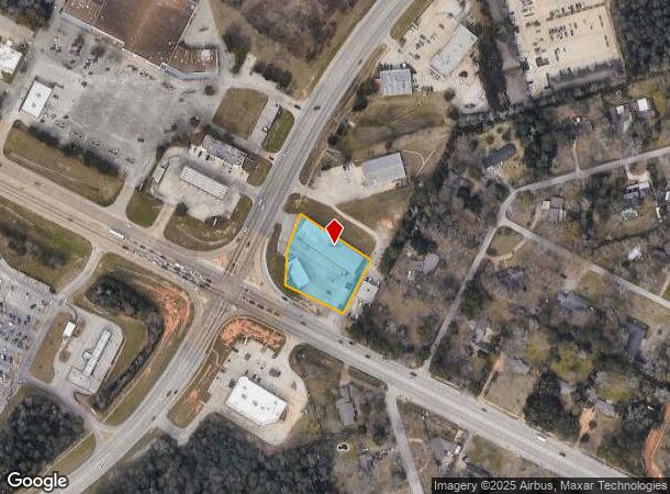 3708 W Davis St, Conroe, TX Parcel Map