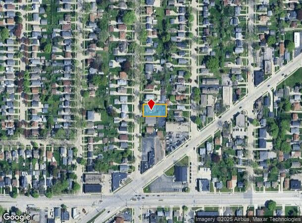  2176 S 95Th St, Milwaukee, WI Parcel Map