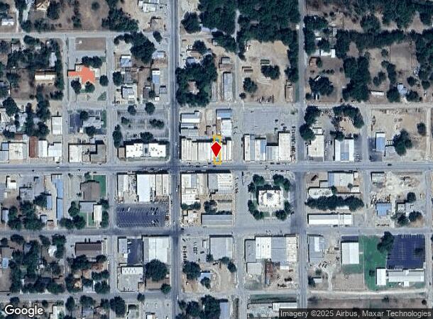 417 E Wallace St, San Saba, TX Parcel Map