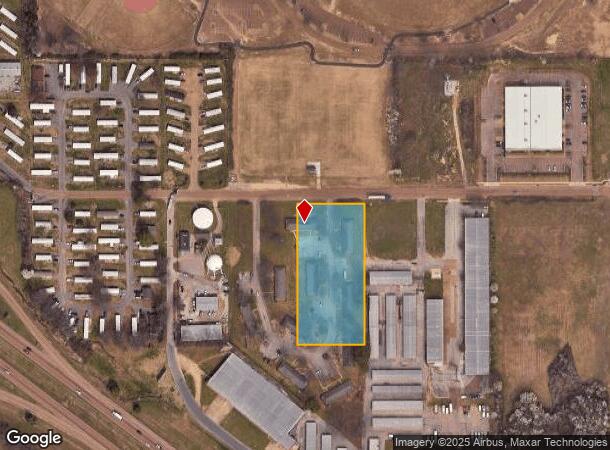 8665 Crestview Cir, Olive Branch, MS Parcel Map