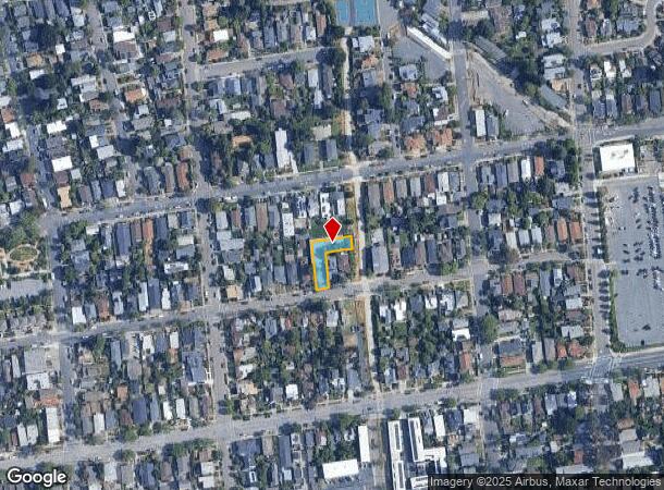  1257 Francisco St, Berkeley, CA Parcel Map