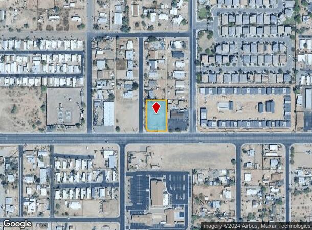  2090 W Superstition Blvd, Apache Junction, AZ Parcel Map