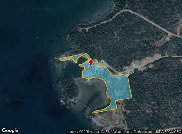 126 Pound Rd, Hancock, ME Parcel Map