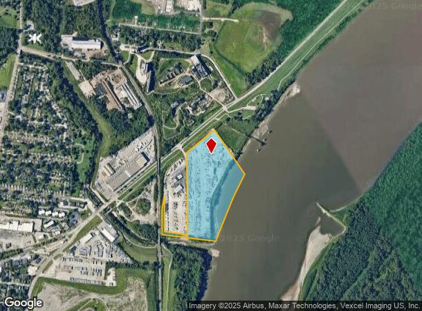  9300 Riverview Dr, Saint Louis, MO Parcel Map