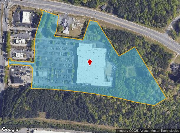  3383 Buford Dr, Buford, GA Parcel Map