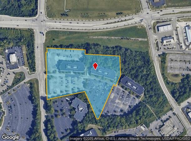 8740 Orion Pl, Columbus, OH Parcel Map