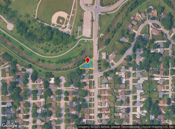 8002 Columbia Ave, Munster, IN Parcel Map