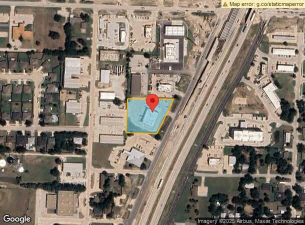  551 N Stemmons St, Sanger, TX Parcel Map