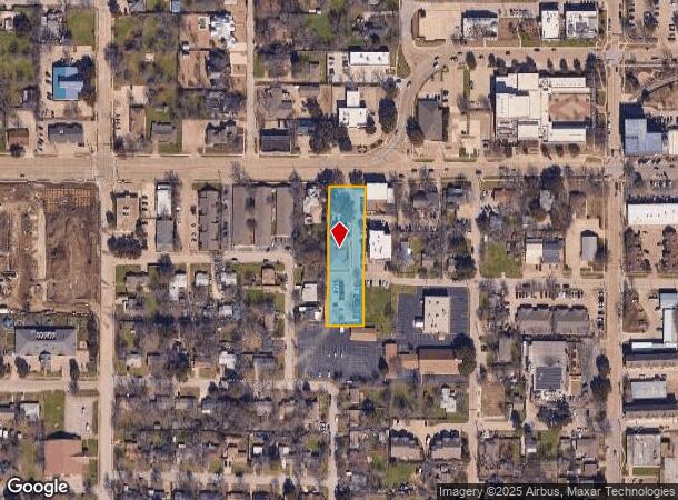  328 W Main St, Lewisville, TX Parcel Map