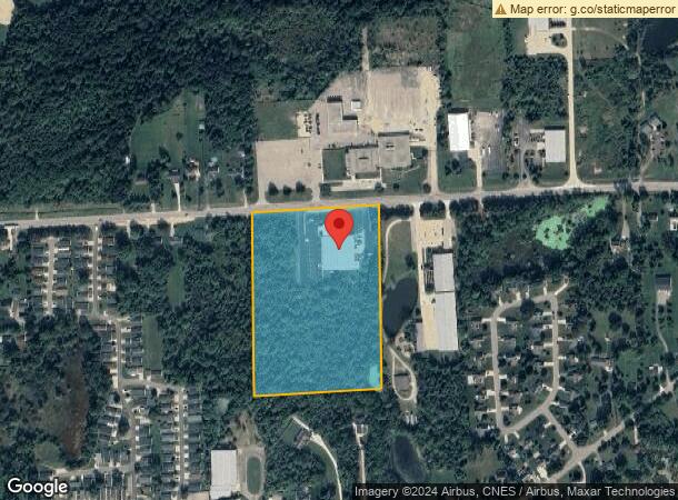  2151 W Thompson Rd, Fenton, MI Parcel Map