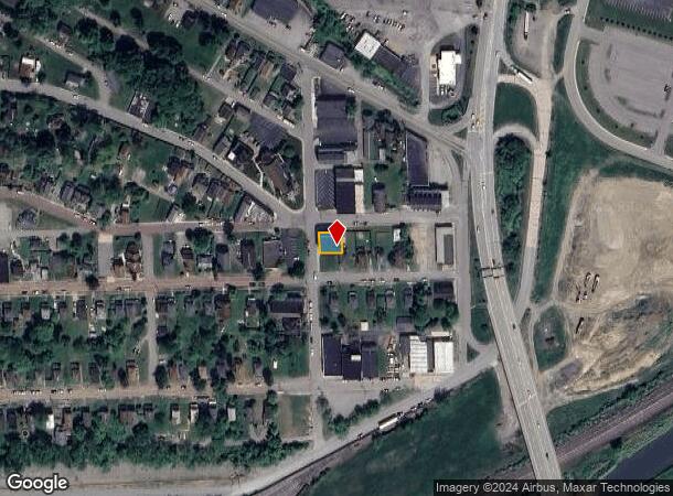  10 Chesapeake St, Lyndora, PA Parcel Map